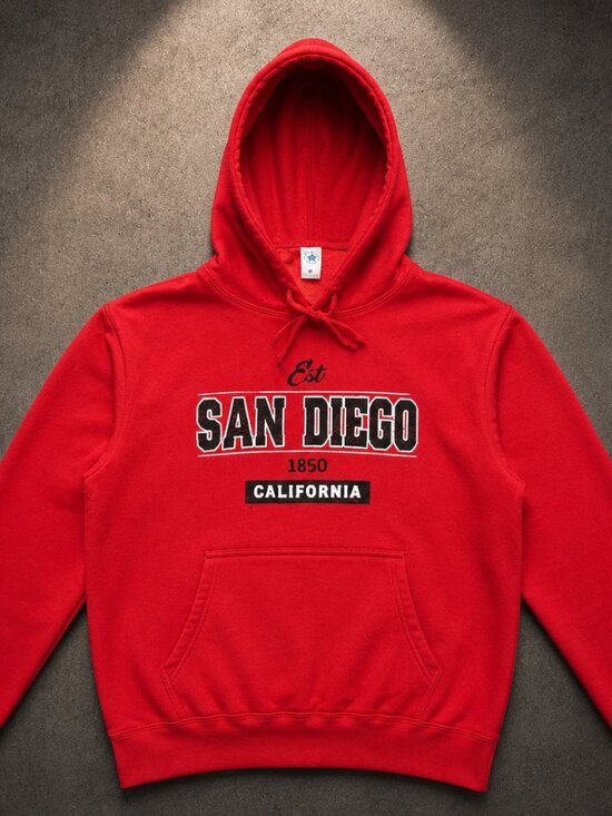 San Diego Padres Other - San Diego CA Teens Sweater Size M Great Souvenir Vintage Postcard